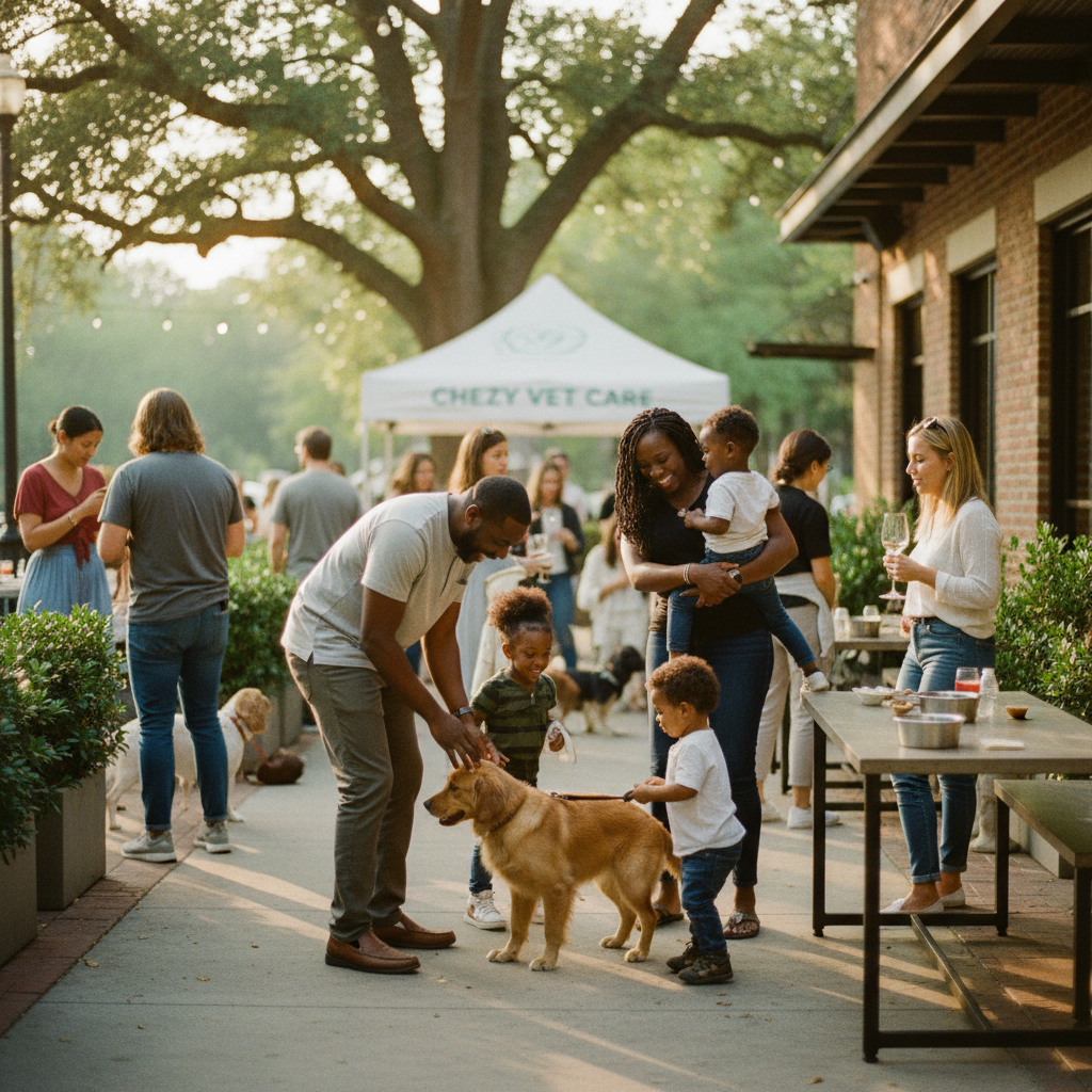 Postino Buckhead Yappy Hour with Chewy Vet Care