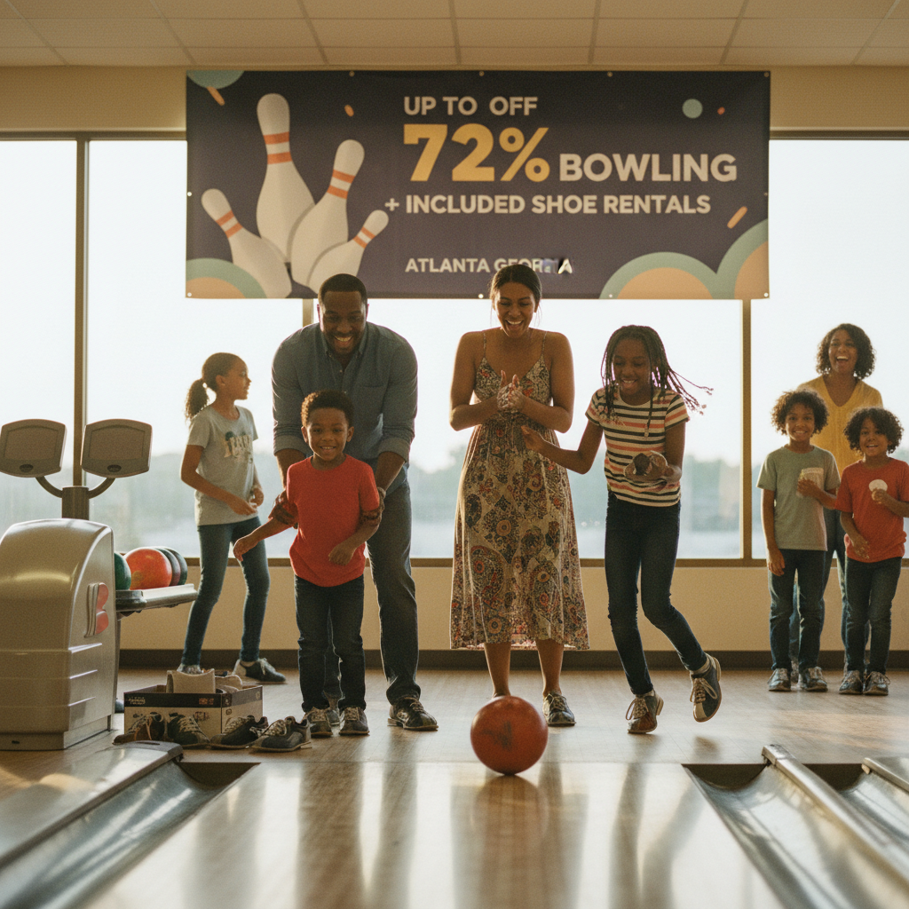 Lucky Strike: Up to 72% Off Bowling + Shoe Rentals